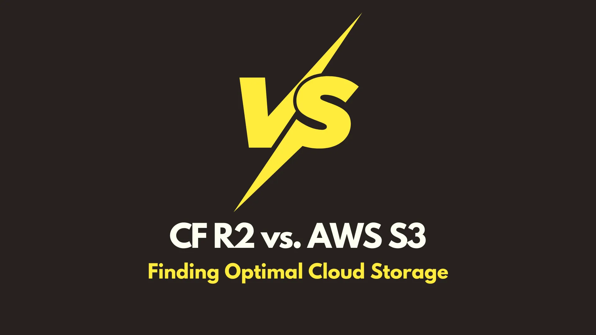 img of Cloudflare R2 vs AWS S3: A Comparative Guide to Optimal Cloud Storage