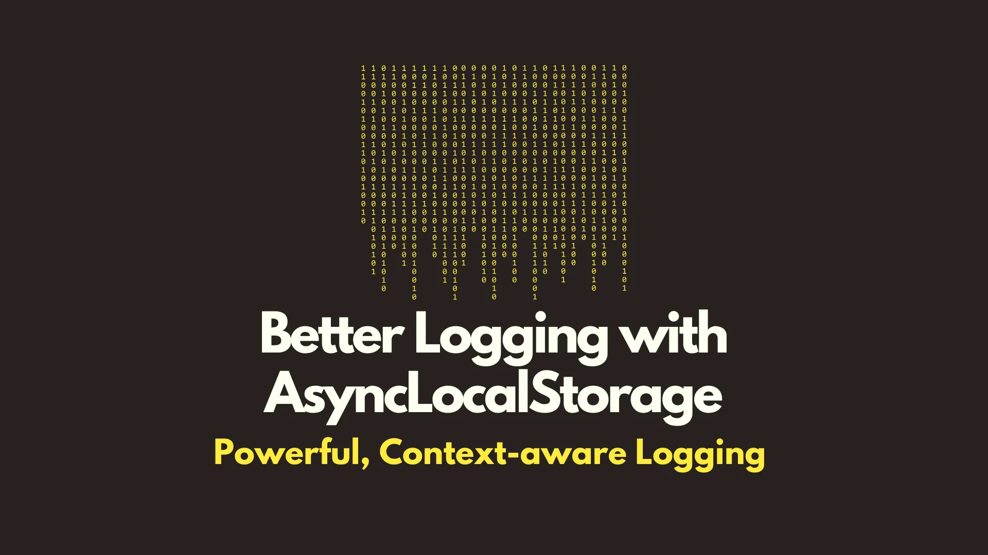 img of Production-Ready Logging in Node.js with AsyncLocalStorage