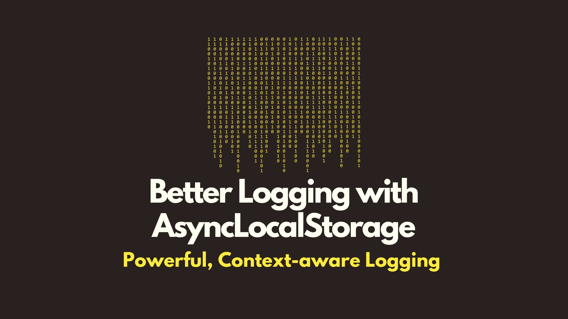 img of Production-Ready Logging in Node.js with AsyncLocalStorage